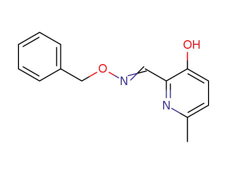 O-Benzyl-N-(3-hydroxy-6-methyl-2-pyridinemethylene) hydroxylamine