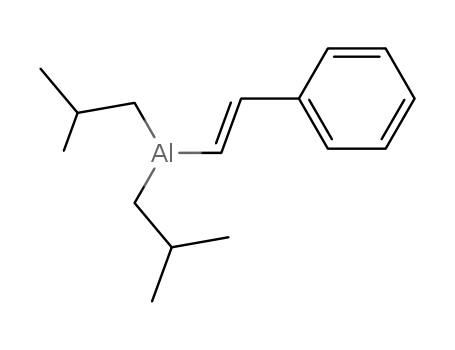 Aluminum, bis(2-methylpropyl)(2-phenylethenyl)-