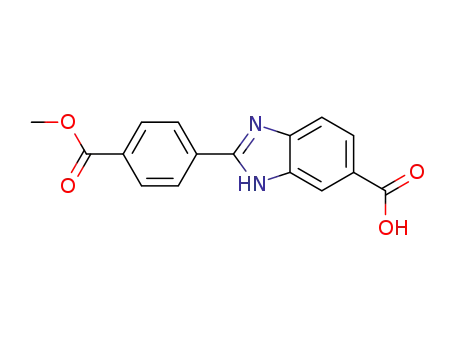 2-[4-(Methoxycarbonyl)phenyl]-1H-benzimidazole-6-carboxylic acid