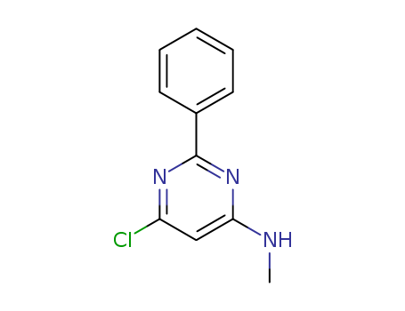 6-chloro-N-methyl-2-phenyl-4-pyrimidinamine