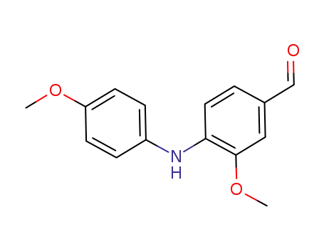 3-methoxy-4-(4-methoxyphenylamino)benzaldehyde