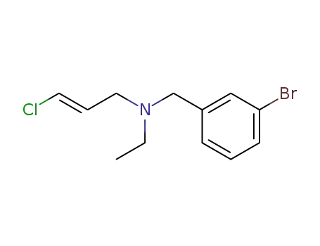 (E)-N-(3-Chloro-2-propenyl)-N-ethyl-3-bromobenzylamine
