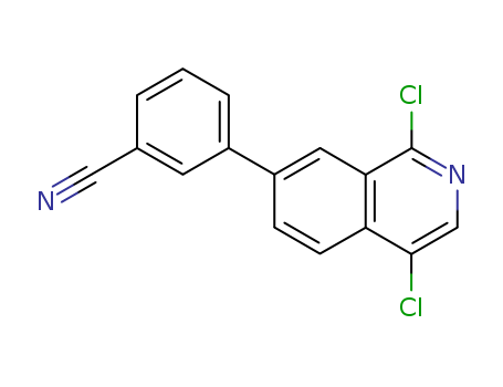 3-(1,4-DICHLORO-1,2-DIHYDROISO(QUINOLIN-7-YL))BENZONITRILE