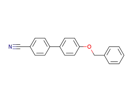 Molecular Structure of 117571-49-0 (Benzyloxycyanobiphenyl)