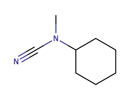 Molecular Structure of 49677-01-2 (N-methyl-N-cyclohexyl cyanamide)