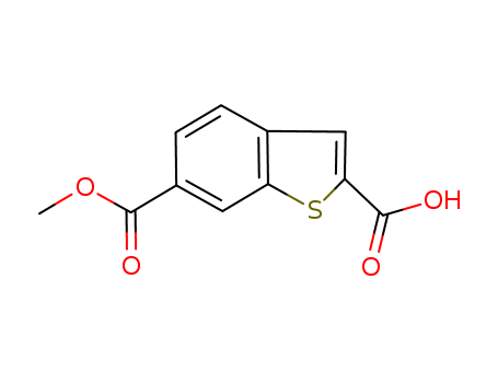 6-methoxycarbonylbenzothiophene-2-carboxylic acid