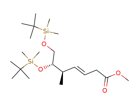 methyl (5R,6S)-(E)-6,7-(di(tert-butyldimethylsilyloxy))-5-methyl-3-heptenoate