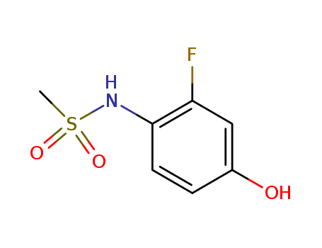 N-(2-fluoro-4-hydroxyphenyl)methanesulfonamide