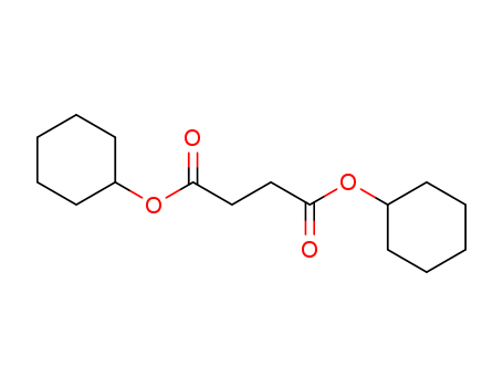 Butanedioic acid,1,4-dicyclohexyl ester cas  965-40-2