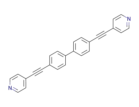 4,4'-bis(pyridin-4-ylethynyl)-1,1'-biphenyl