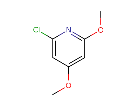 Molecular Structure of 108279-89-6 (Pyridine,2-chloro-4,6-dimethoxy-)