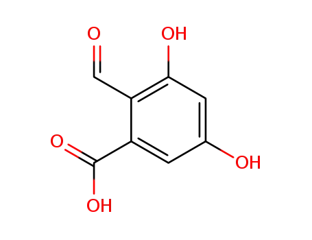 Benzoic acid, 2-formyl-3,5-dihydroxy-