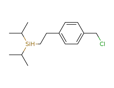 1-diisopropylsilyl-2-[(4-chloromethyl)phenyl]ethane