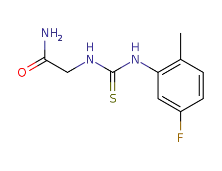 2-[3-(5-fluoro-2-methylphenyl)-thioureido]-acetamide