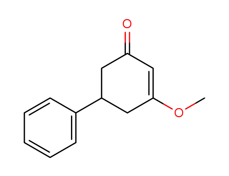 Molecular Structure of 55815-00-4 (3-methoxy-5-phenylcyclohex-2-ene-1-one)