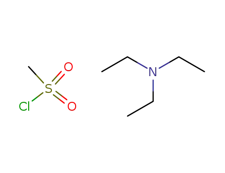 triethylamine, methanesulfonyl chloride