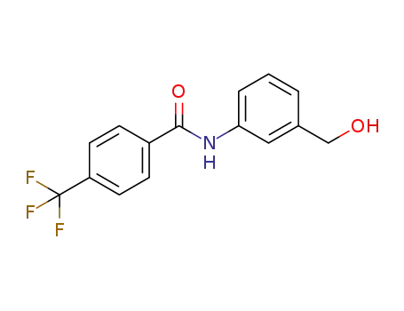 N-(3-(hydroxymethyl)phenyl)-4-(trifluoromethyl)benzamide