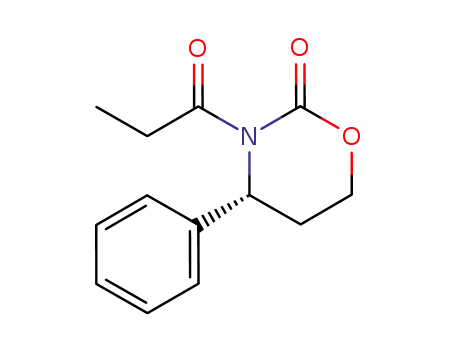 (R)-3-propanoyl-4-phenyl-(1,3)-oxazinan-2-one