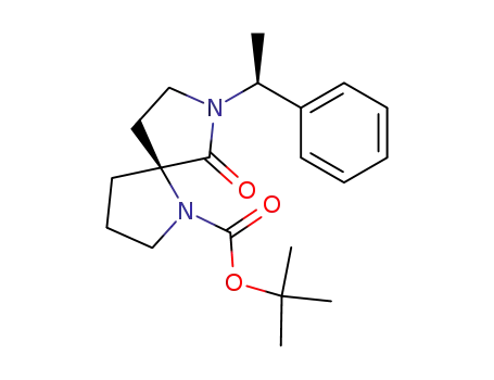 tert-butyl (5S)-6-oxo-7-[(1S)-1-phenylethyl]-1,7-diazaspiro[4.4]nonane-1-carboxylate