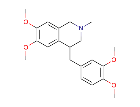 1,2,3,4-tetrahydro-4-(3,4-dimethoxybenzyl)-6,7-dimethoxy-2-methylisoquinoline