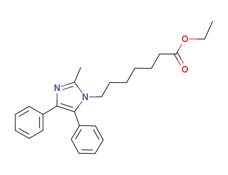 7-(2-Methyl-4,5-diphenyl-imidazol-1-yl)-heptanoic acid ethyl ester