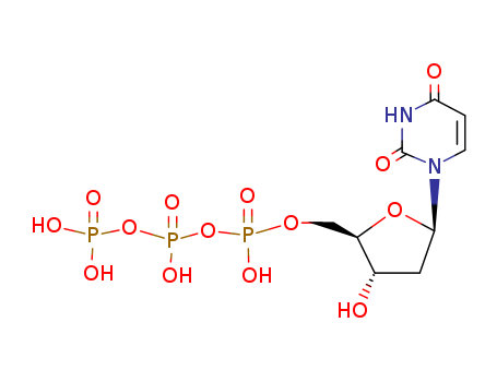 Uridine5'-(tetrahydrogen triphosphate), 2'-deoxy-