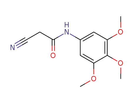 Acetamide, 2-cyano-N-(3,4,5-trimethoxyphenyl)-