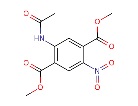 dimethyl-2-acetamido-5-nitroterephthalate