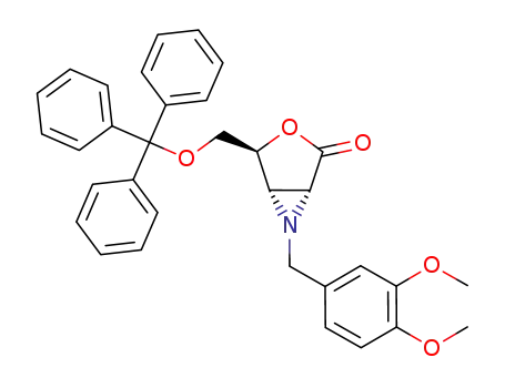 (1R,4S,5S)-6-(3,4-dimethoxybenzyl)-4-(trityloxymethyl)-3-oxa-6-azabicyclo[3.1.0]hexan-2-one