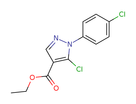 ethyl 5-chloro-1-(4-chlorophenyl)-1H-pyrazole-4-carboxylate