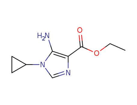 ethyl 5-aMino-1-cyclopropyl-1H-iMidazole-4-carboxylate