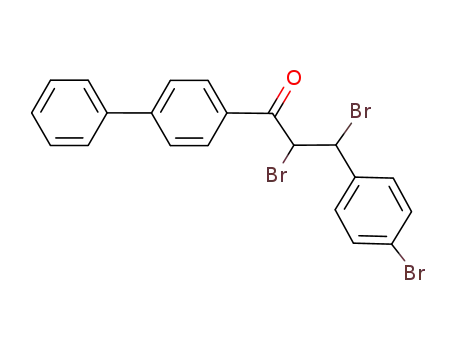 1-(biphenyl-4-yl)-2,3-dibromo-3-(4-bromophenyl)propan-1-one