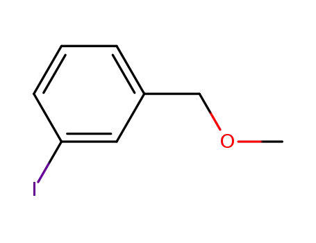 Molecular Structure of 99221-26-8 (Benzene, 1-iodo-3-(methoxymethyl)-)