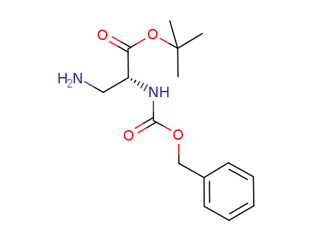 D-Alanine, 3-amino-N-[(phenylmethoxy)carbonyl]-, 1,1-dimethylethyl
ester