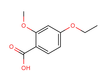Molecular Structure of 55744-85-9 (Benzoic acid, 4-ethoxy-2-methoxy-)
