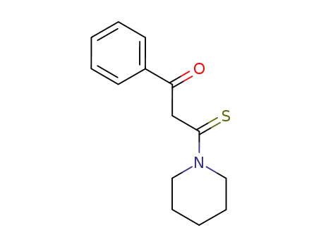 benzoylthioacetic acid piperide
