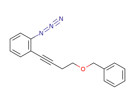 1-azido-2-(4-(benzyloxy)but-1-yn-1-yl)benzene