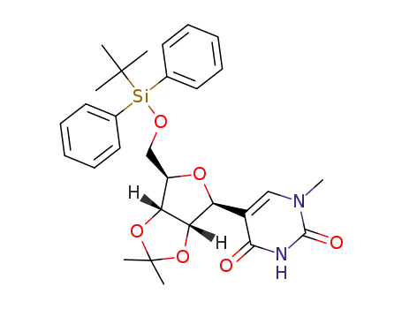 1-methyl-5'-O-(tert-butyldiphenylsilyl)-2',3'-O-(isopropylidene)pseudouridine