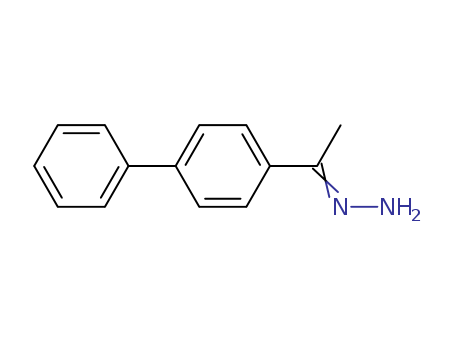 Ethanone,1-[1,1'-biphenyl]-4-yl-, hydrazone cas  5758-19-0
