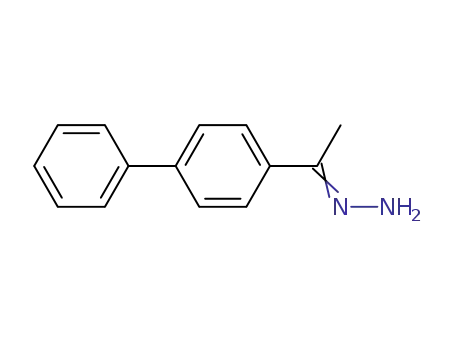 Molecular Structure of 5758-19-0 ([1-(biphenyl-4-yl)ethylidene]hydrazine)