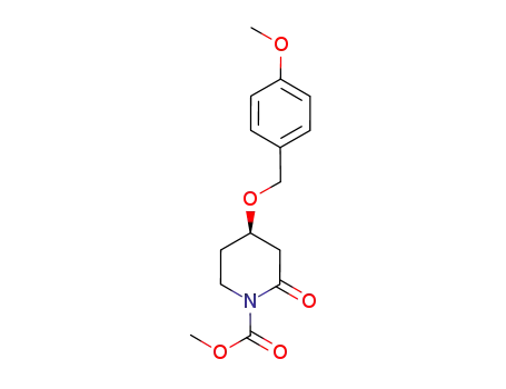 methyl (R)-4-[(4-methoxybenzyl)oxy]-2-oxopiperidine-1-carboxylate