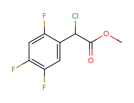 methyl 2-(2,4,5-trifluorophenyl)-2-chloroacetate