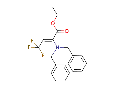 (Z)-에틸 2-(디벤질라미노)-4,4,4-트리플루오로부트-2-에노에이트
