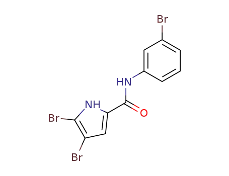 4,5-Dibromo-N-(3-bromophenyl)-1H-pyrrole-2-carboxamide