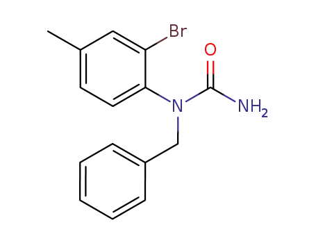 1-benzyl-1-(2-bromo-4-methylphenyl)urea