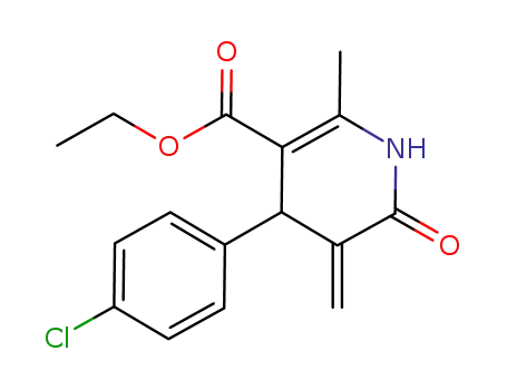 ethyl 4-(4-chlorophenyl)-2-methyl-5-methylene-6-oxo-1,4,5,6-tetrahydropyridine-3-carboxylate