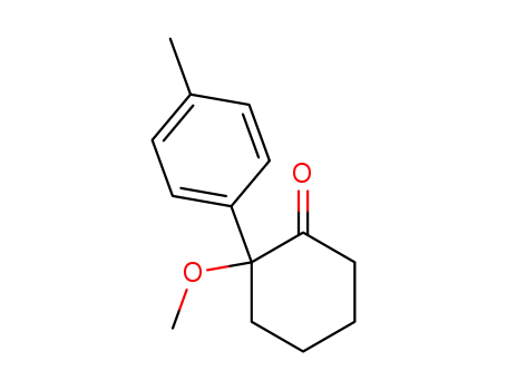 Cyclohexanone, 2-methoxy-2-(4-methylphenyl)-
