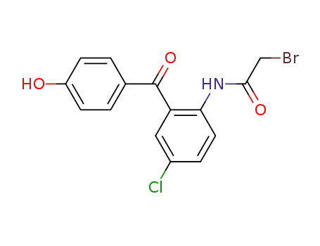 2-브로모-N-[4-클로로-2-(4-히드록시벤조일)페닐]아세트아미드