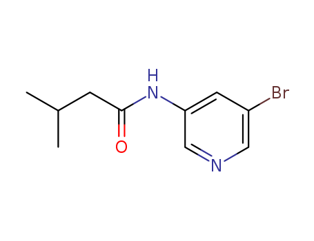 N-(5-bromopyridin-3-yl)-3-methylbutanamide