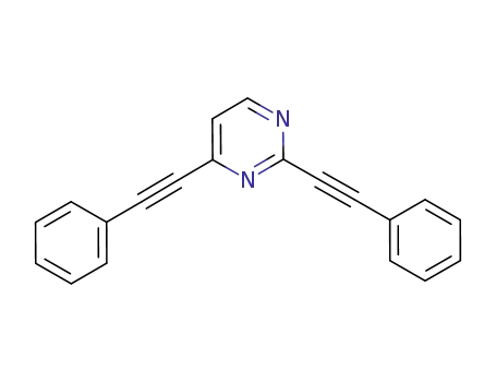 2,4-bis-phenylethynylpyrimidine